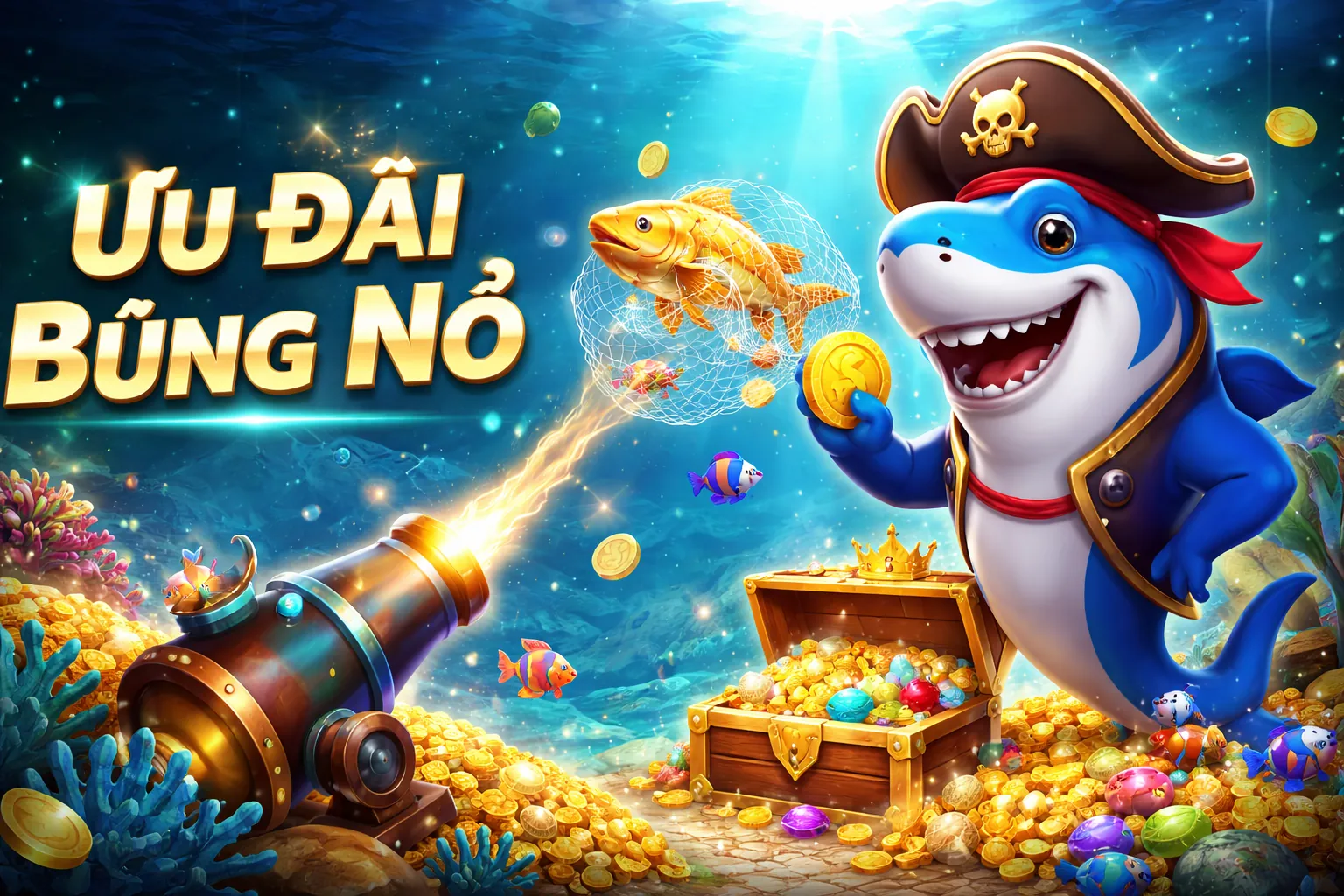 Bắn cá 3hb88: Thế giới đại dương đầy màu sắc
